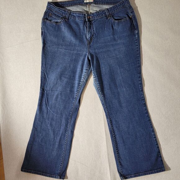 Levi's Bootcut 580 24W Blue Jeans 40in x 29in - Picture 1 of 16
